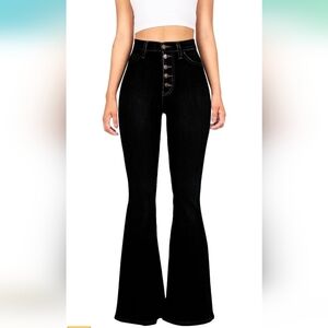 High Waisted bell bottom jeans